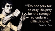 Bruce Lee - Nemodlete se za snadný život