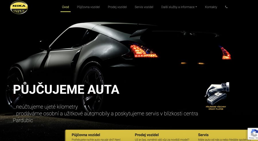 Nika Cars – Car Rental Website & Paperless Apps