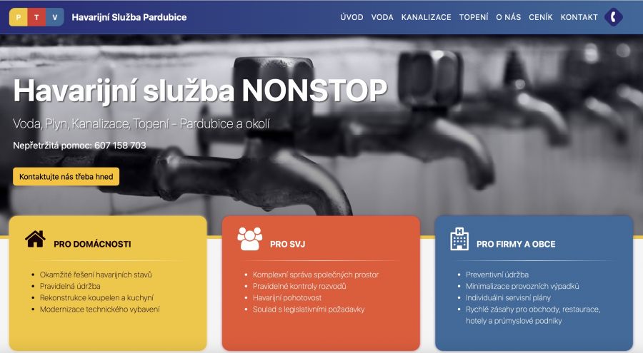 Havarijni sluzba Pardubice