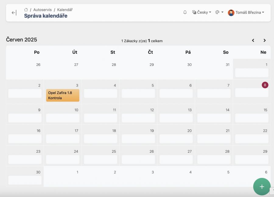 Autoservice App – Management & Workflow Tool